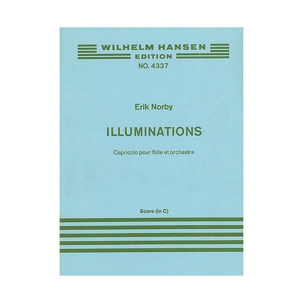 Erik Norby: Illuminations- Capriccio For Flute And Orchestra (Score)