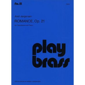 Jorgensen Romance Op.21 Trombone/piano Pb 15