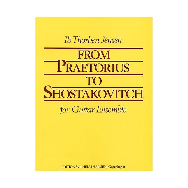 Thorben Jensen: From Praetorius To Shostakovich