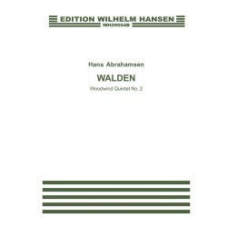 Hans Abrahamsen: Walden - Wind Quintet No 2 (Mini Score)