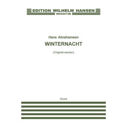 Hans Abrahamsen: Winternacht 1976-78, original version. (Score)