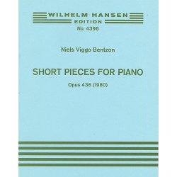 Niels Viggo Bentzon: Short Pieces For Piano Op.436