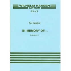 Per Nrgrd: In Memory Of...