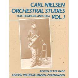 Nielsen, C Orchestral Studies Volume 1 Trombone Or Tuba
