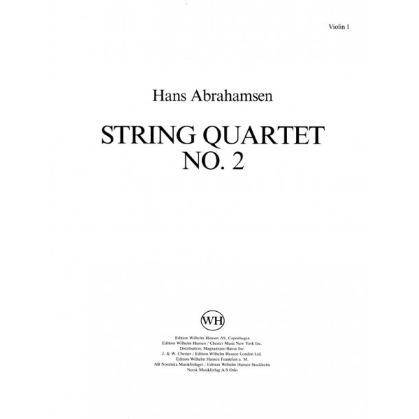 STRYGEKVARTET NR. 2