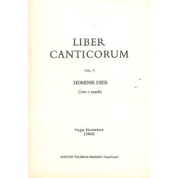Vagn Holmboe: Hominis Dies Op.158a (Liber Canticorum Va)