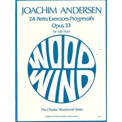 Joachim Andersen: 24 Petits Exercises For Flute Op.33