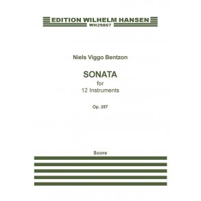 Niels Viggo Bentzon: Sonata For 12 Instruments Op.257 (Score)