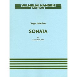 Vagn Holmboe: Sonata For Accordion Op.143a