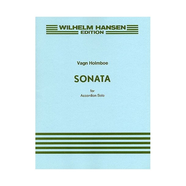 Vagn Holmboe: Sonata For Accordion Op.143a