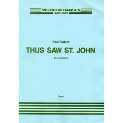 Poul Ruders: Thus Saw St. John (Score)