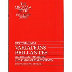 Ernst Krahmer: Variations Brillantes