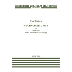 Poul Ruders: Violin Concerto No.1 (Solo Violin)