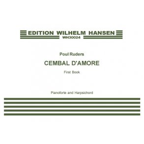 Poul Ruders: Cembal D'amore (Player's Score)
