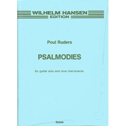 Poul Ruders: Psalmodies (Full Score)