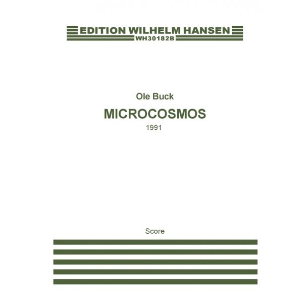Ole Buck: Microcosmos (Score)