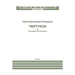 Gudmundsen-holmgreen Triptykon Percussion Concerto Conductor's Score