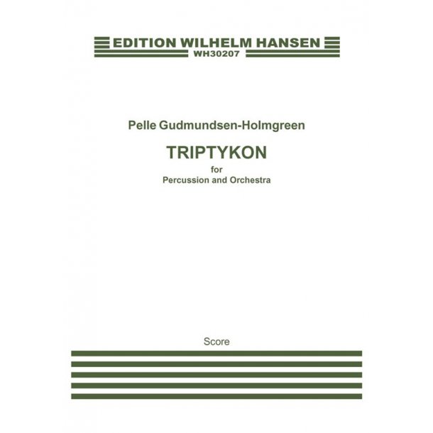 Gudmundsen-holmgreen Triptykon Percussion Concerto Conductor's Score