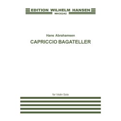 Abrahamsen Capriccio Bagateller