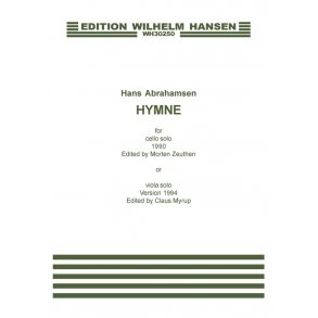 Hans Abrahamsen: Hymne (Viola or Cello)