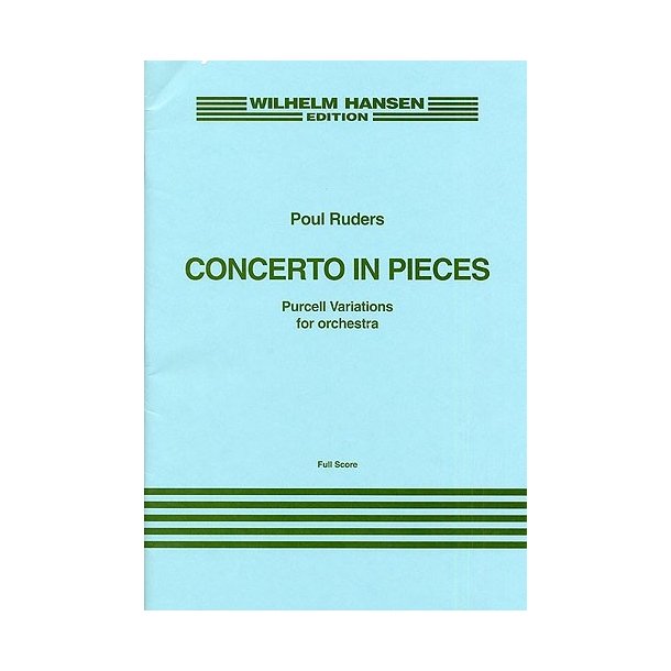Poul Ruders: Concerto In Pieces (Purcell Variations) Score