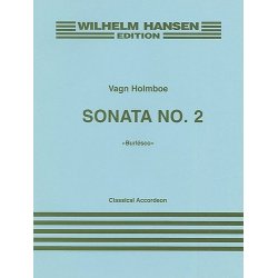 Vagn Holmboe: Sonata No.2 For Classical Accordeon Op.179a