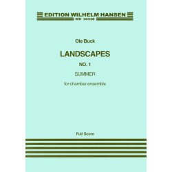 Ole Buck: Landscapes No.1 - Summer (Full Score)