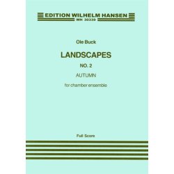 Ole Buck: Landscapes No.2 - Autumn (Full Score)