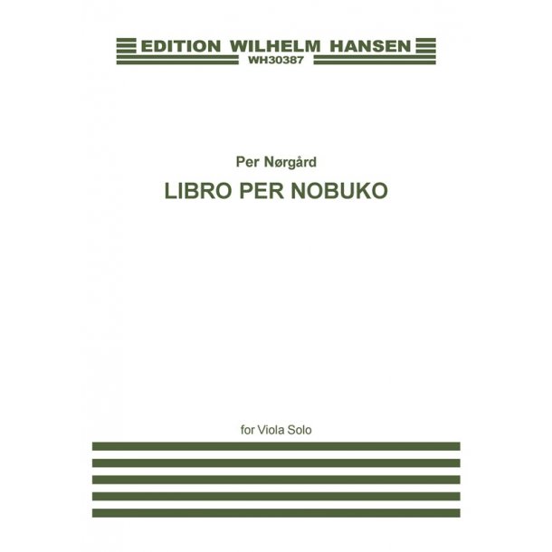 Per Nrgrd: Libro Per Nobuko (Viola)