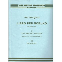 Per Nrgrd: Libro Per Nobuko (Violin)