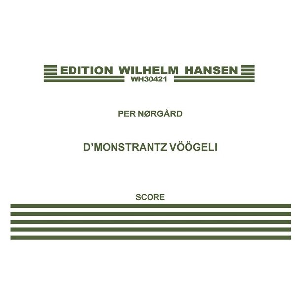 Per Nrgrd: The Disturbing Duckling (Vocal Score)