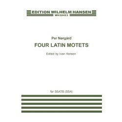Per N&oslash;rg&aring;rd: 4 Latin Motets for SSATB