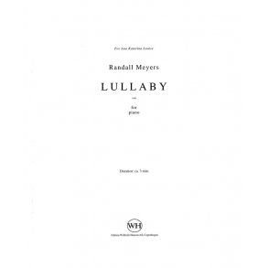 Randall Meyers: Lullaby