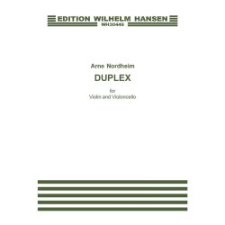 Arne Nordheim: Duplex (Violin/Cello)