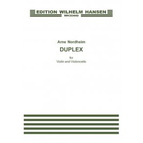 Arne Nordheim: Duplex (Violin/Cello)