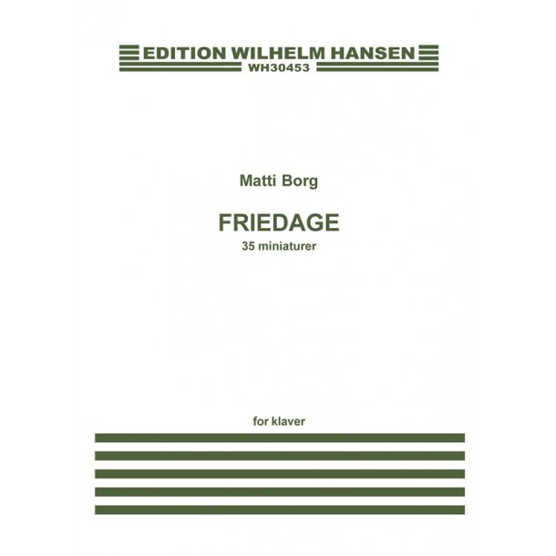 Feriedage - 35 miniaturer for klaver