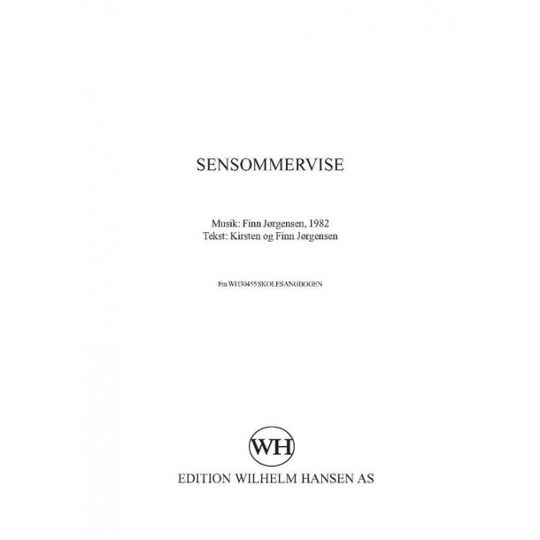 Finn Jrgensen: Sensommervise