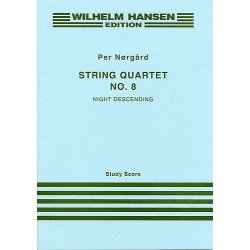 Per Nrgrd: String Quartet No.8 'Night Descending' (Study Score)