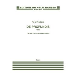 Poul Ruders: De Profundis (Score And Parts)
