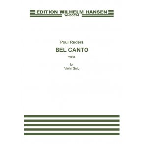 Poul Ruders: Bel Canto