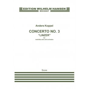 Anders Koppel: Concerto No.3 - Linzer (Score)