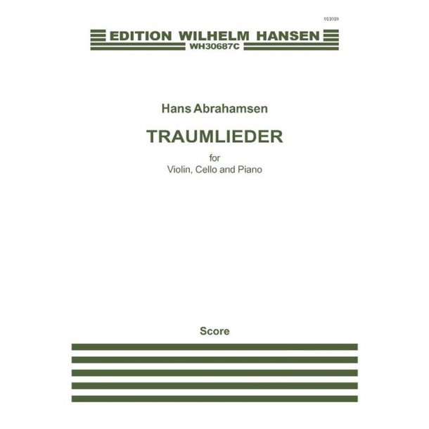 Hans Abrahamsen: Traumlieder (Score/Parts)