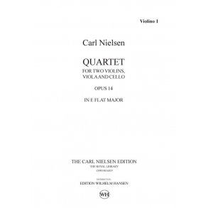 Carl Nielsen: String Quartet Op.14 In E Flat (Parts)