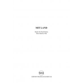 PER DRUD NIELSEN MIT LAND SATB