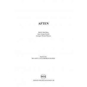 Matti Borg:Aften (SSAA)