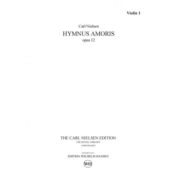 Carl Nielsen: Hymnus Amoris Op. 12 (Parts)