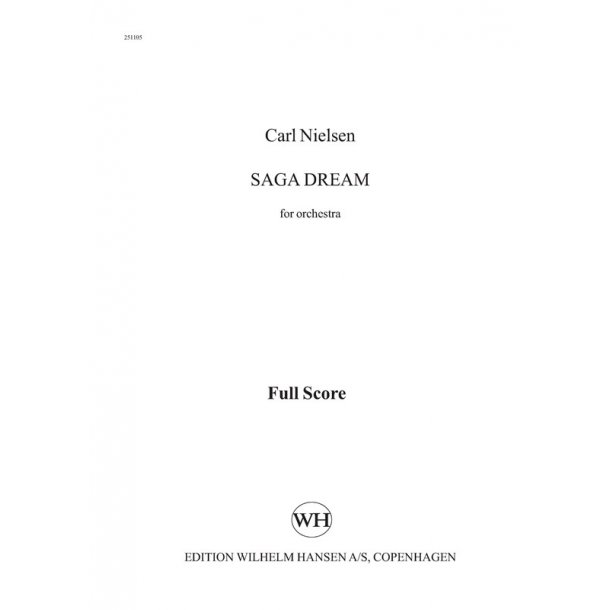 Carl Nielsen: Saga Dream Op.39 (Score)