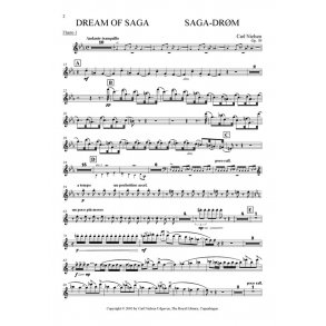 Carl Nielsen: Saga Dream Op.39 (Parts)
