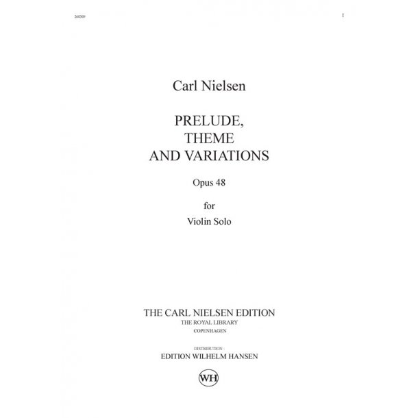 PRLUDIUM OG TEMA MED VARIATIONER OP. 48