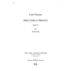 PRELUDIO E PRESTO OP. 52
